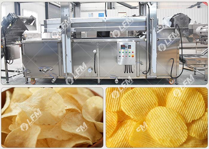 Industrial Potato Chips Frying Machine