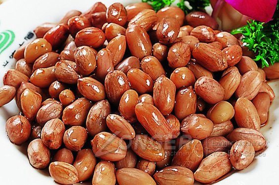 Automatic Peanut Frying Machine For Sale Continuous Peanut Frying Machine