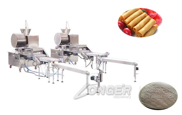 Lumpia Skin Making Machine For 